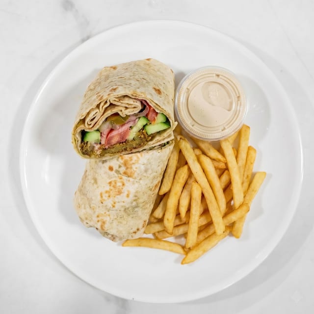 Shawarma Chicken Wrap.
