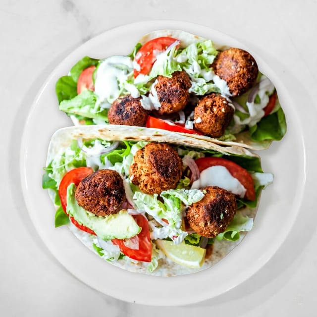 Falafel Wrap.